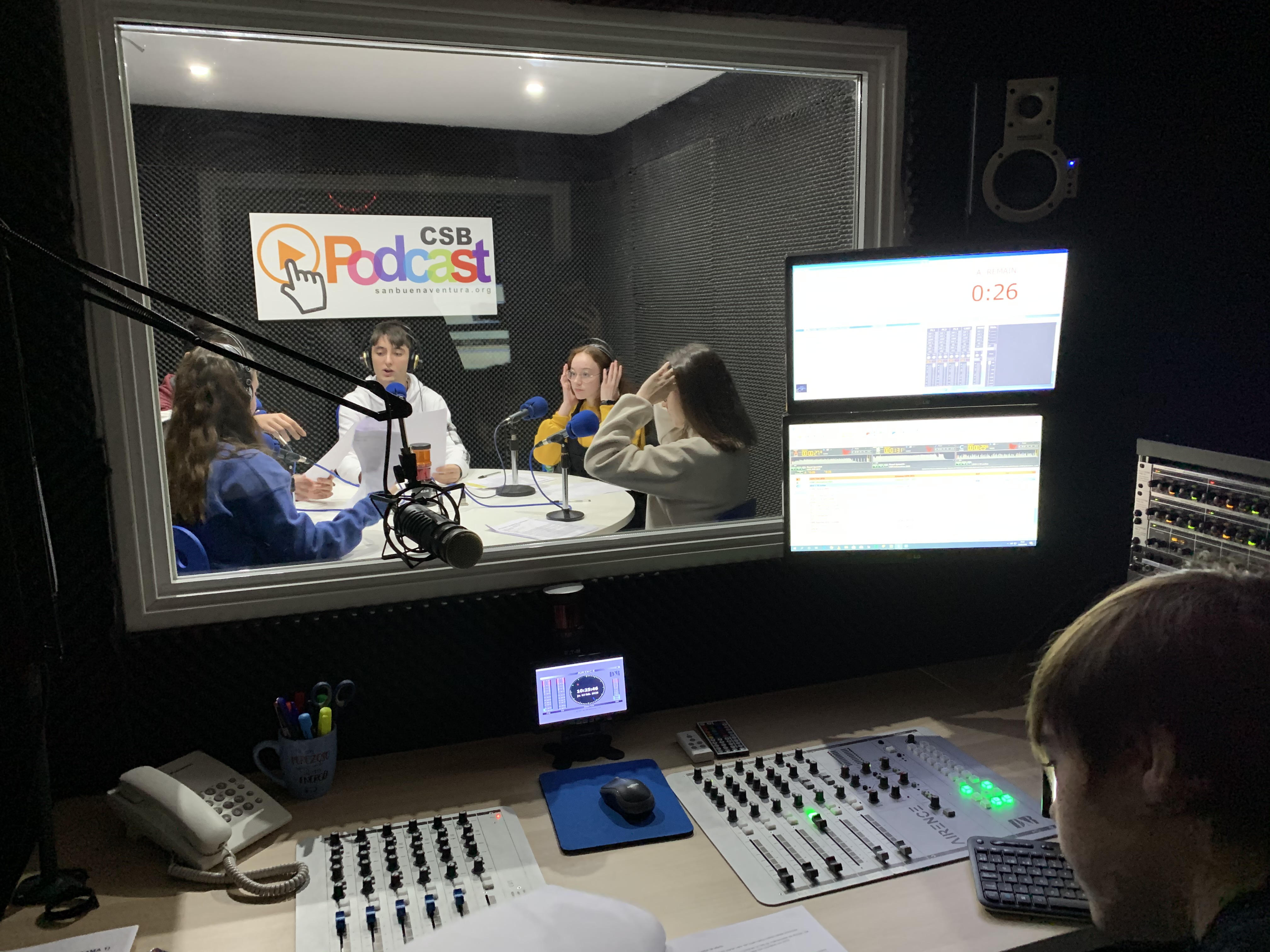 Estudio de Radio